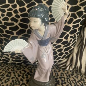 Lladro Porcelain Base with Blue Stamp